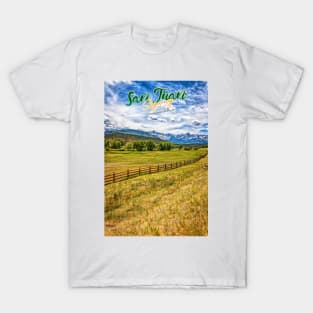 San Juan Skyway near the Dallas Divide T-Shirt